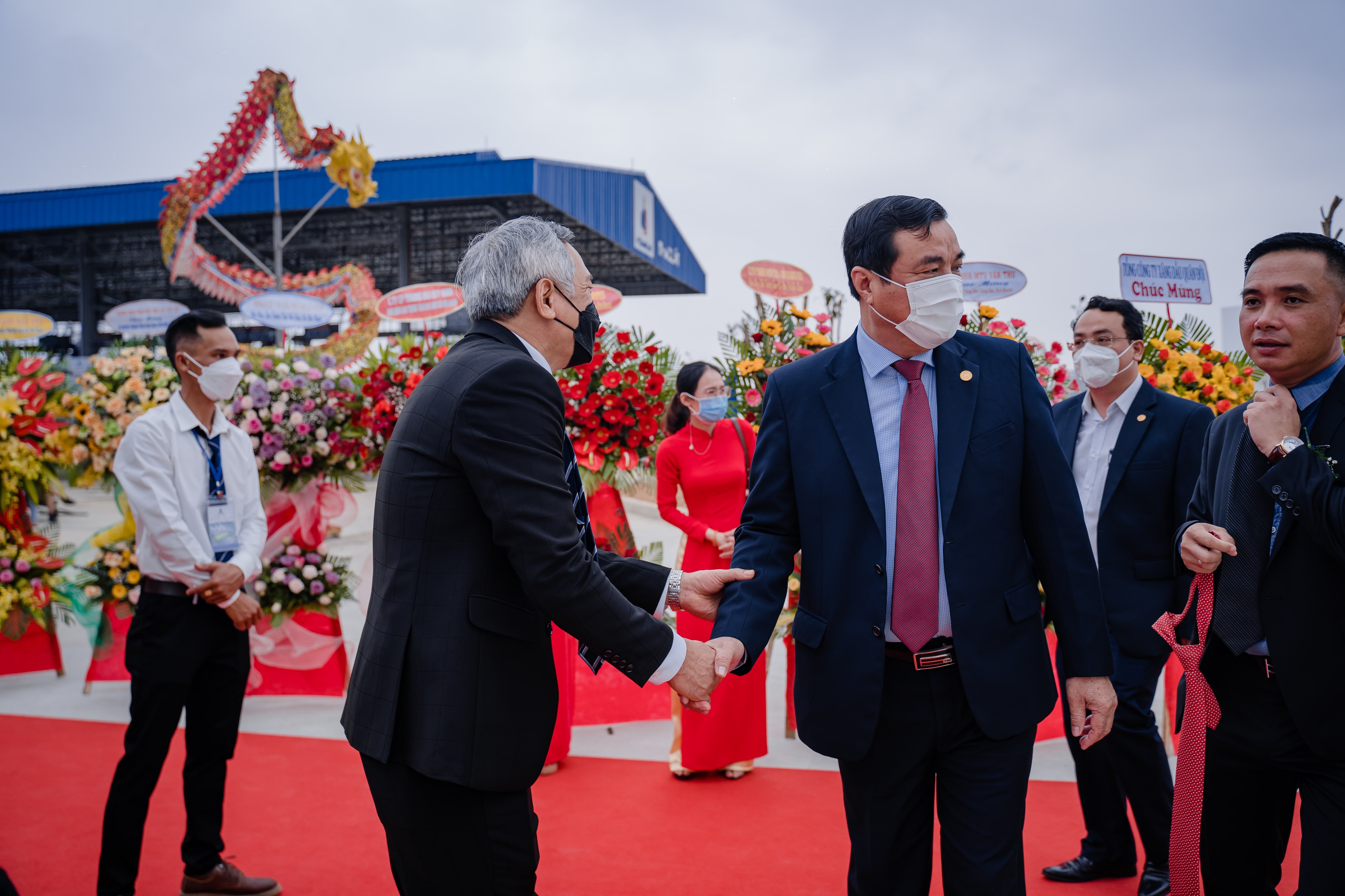 The inauguration ceremony of Hoa Khanh petroleum depot (Quang Nam) - 19/03/2022